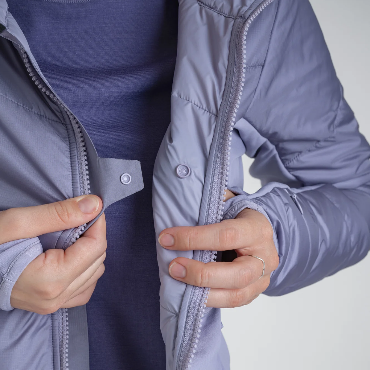 Spiro isolierte Hybridjacke für Damen