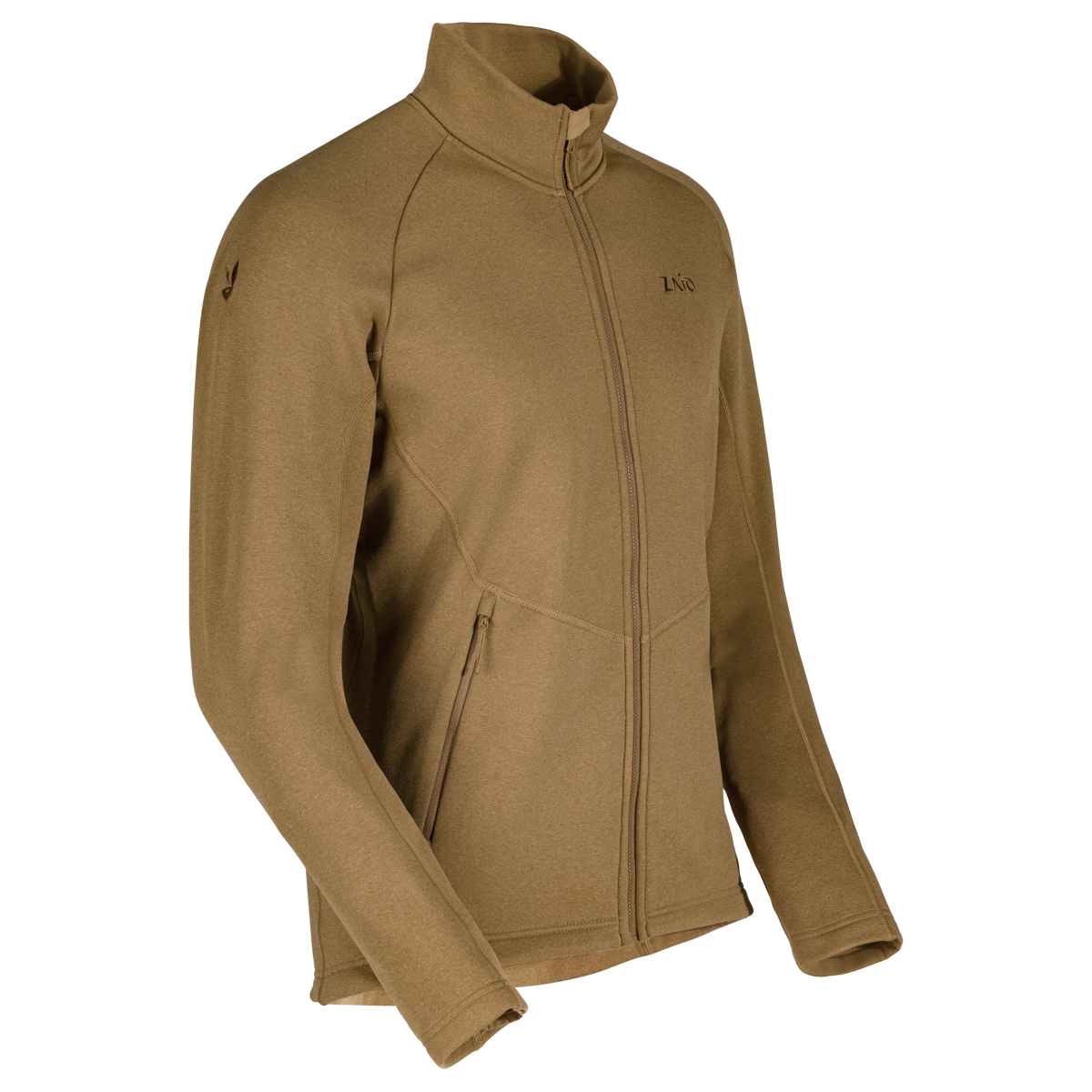 Amiko Men's Fleece Jacket in Golden Brown