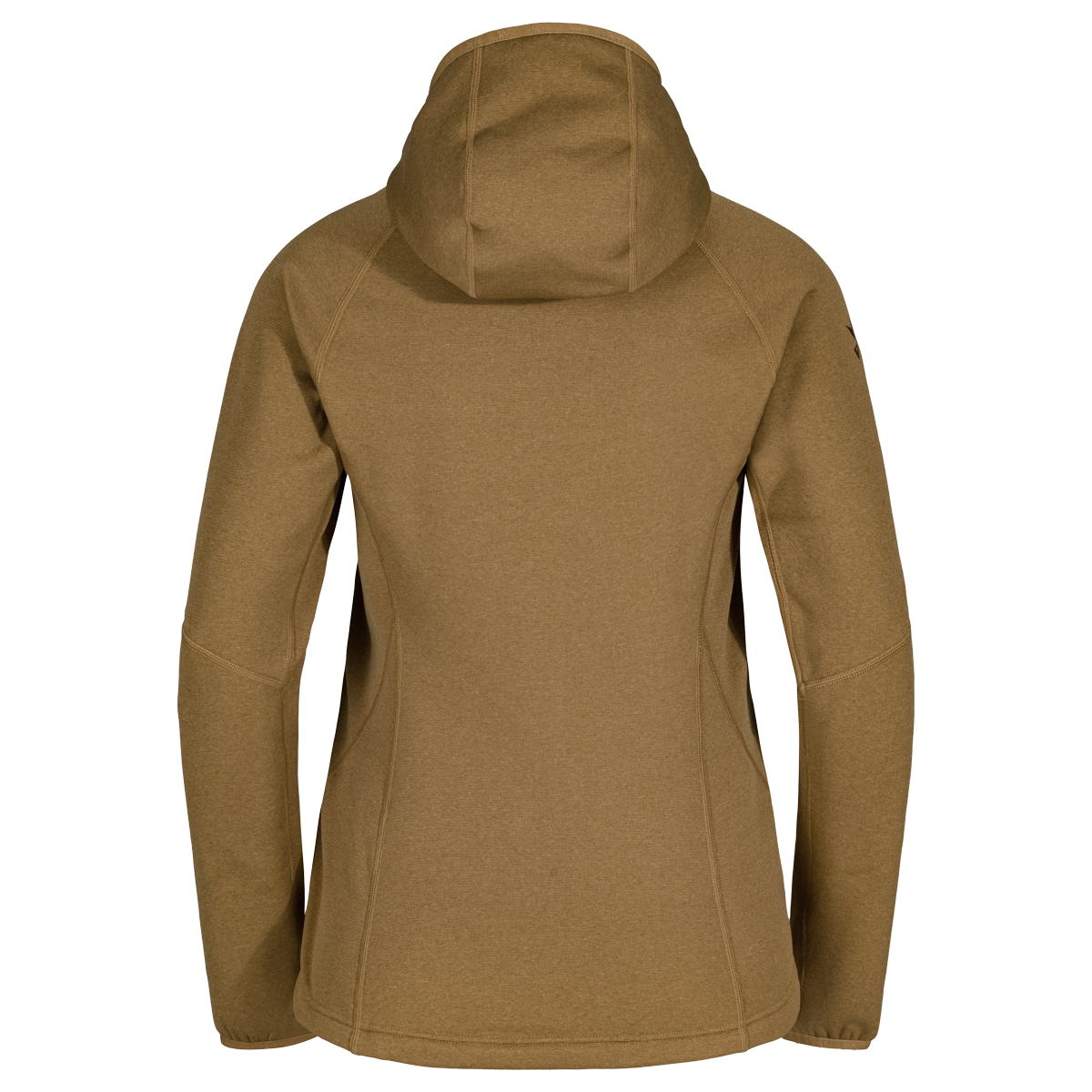 Amiko Fleecejacke mit Kapuze für Damen, Farbe Golden Brown