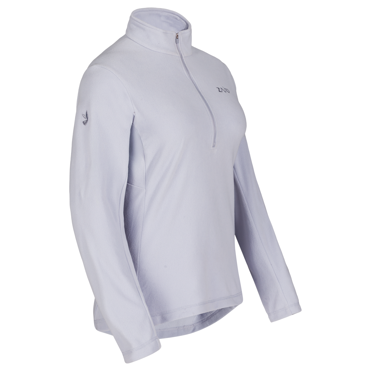Auro Women's Fleece Zip Top in Lila Haze