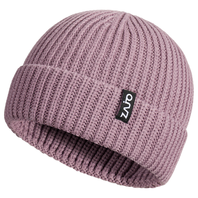 Hela Beanie — Iced Mauve