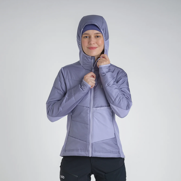 Spiro isolierte Hybridjacke für Damen