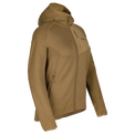 Amiko Fleecejacke mit Kapuze für Damen, Farbe Golden Brown