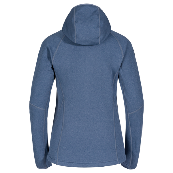 Amiko Fleecejacke mit Kapuze für Damen, Farbe Harbor Blue