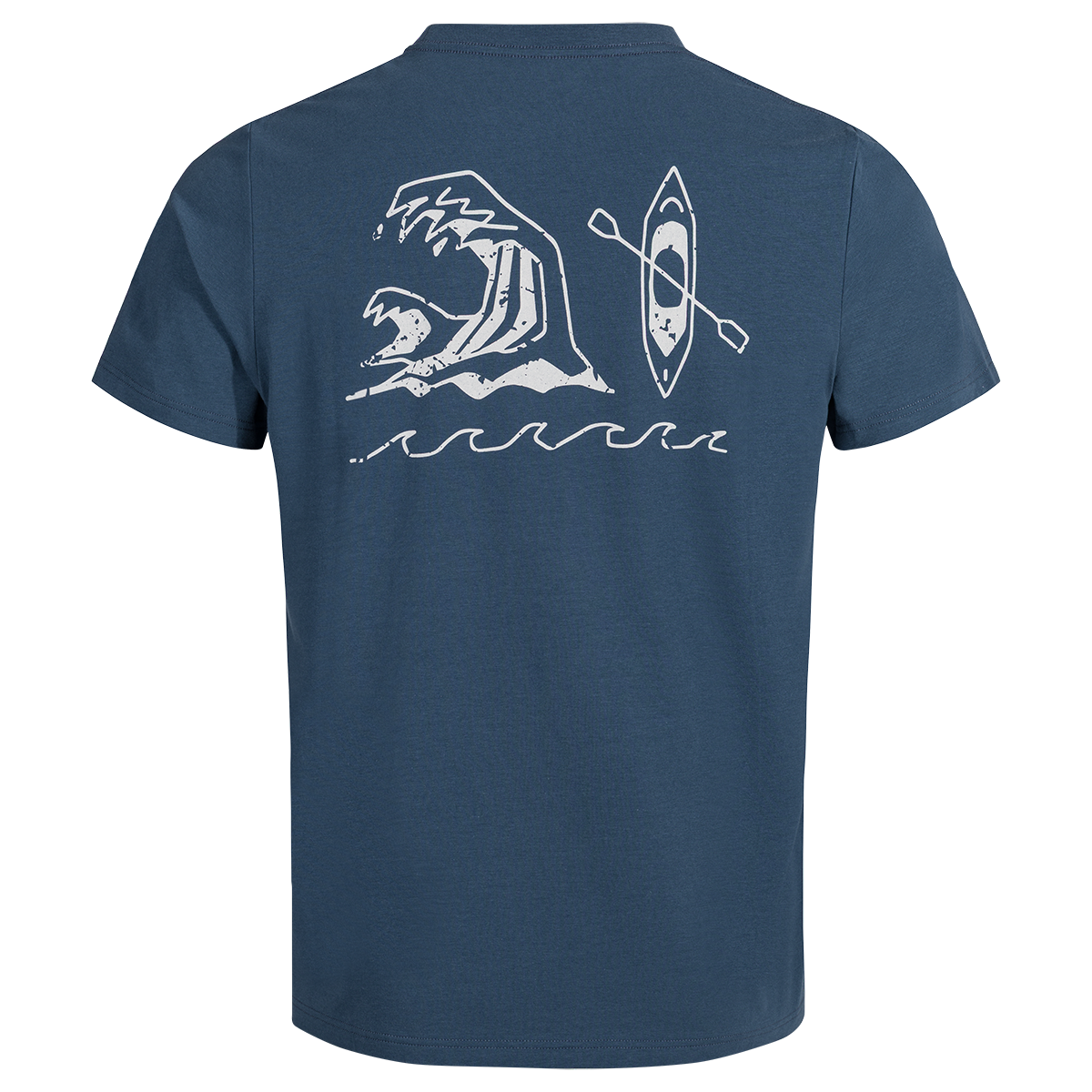 Arbo Men's Organic Cotton T-shirt in Navy Water