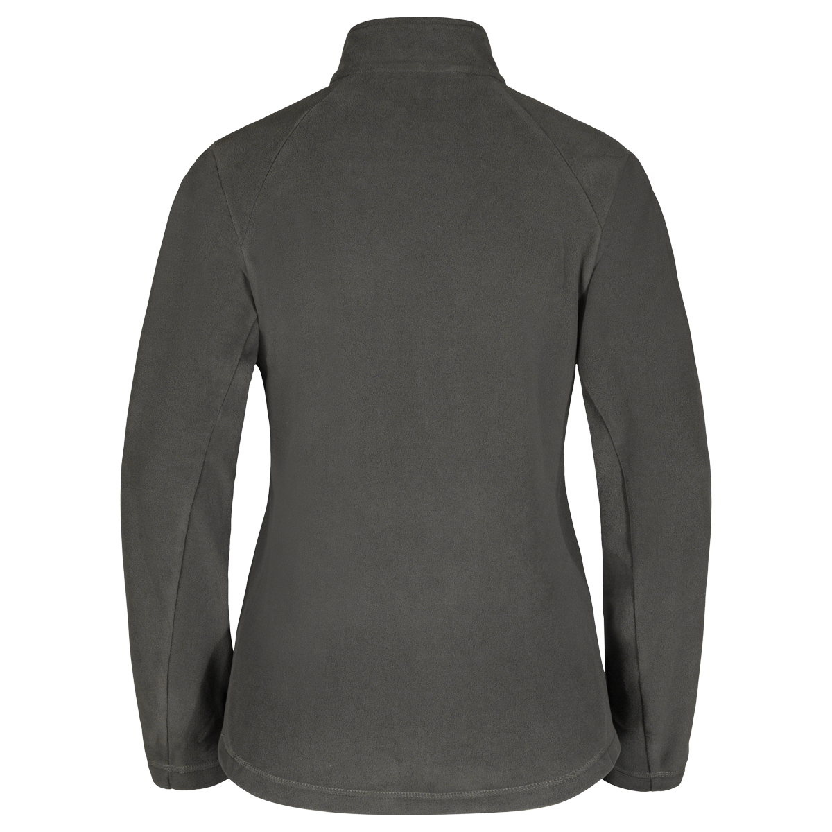 Auro Women's Fleece Zip Top in Black Olive