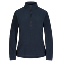 Auro Women's Fleece Zip Top in Dark Navy