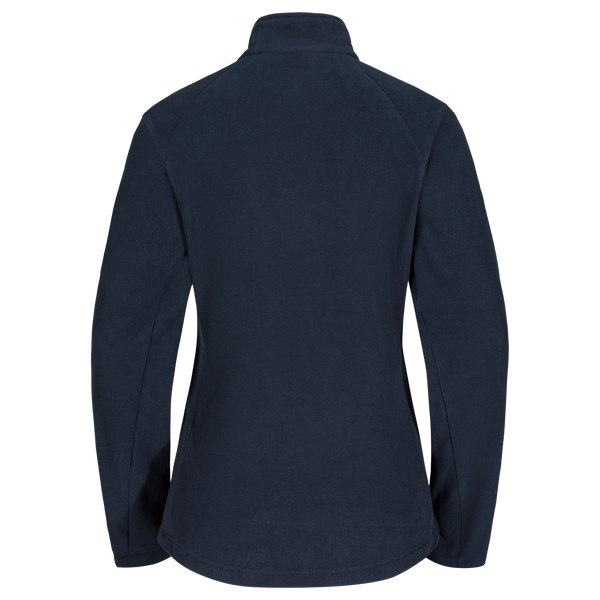 Auro Women's Fleece Zip Top in Dark Navy