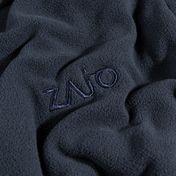 Auro Women's Fleece Zip Top in Dark Navy