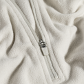 Auro Women's Fleece Zip Top in Light Beige