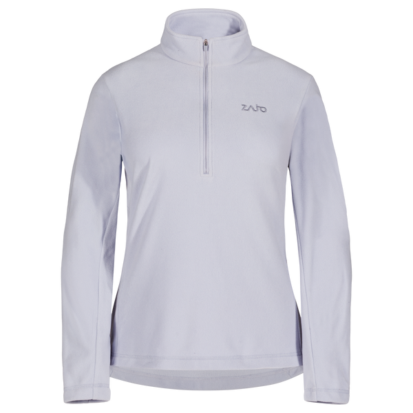 Auro Women's Fleece Zip Top in Lila Haze
