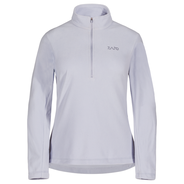 Auro Women's Fleece Zip Top in Lila Haze