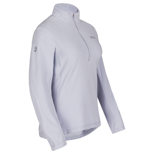 Auro Women's Fleece Zip Top in Lila Haze