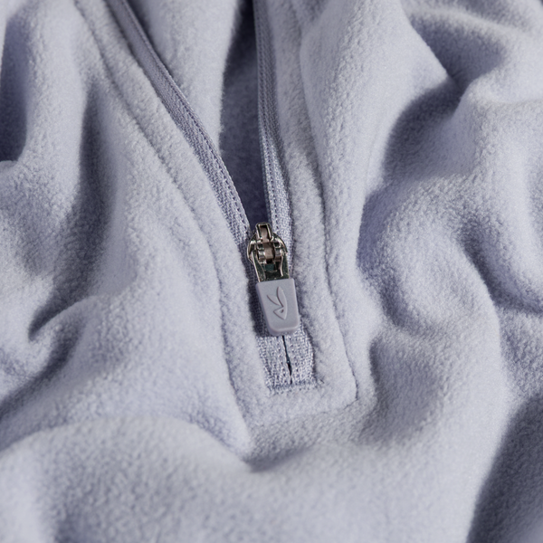 Auro Women's Fleece Zip Top in Lila Haze