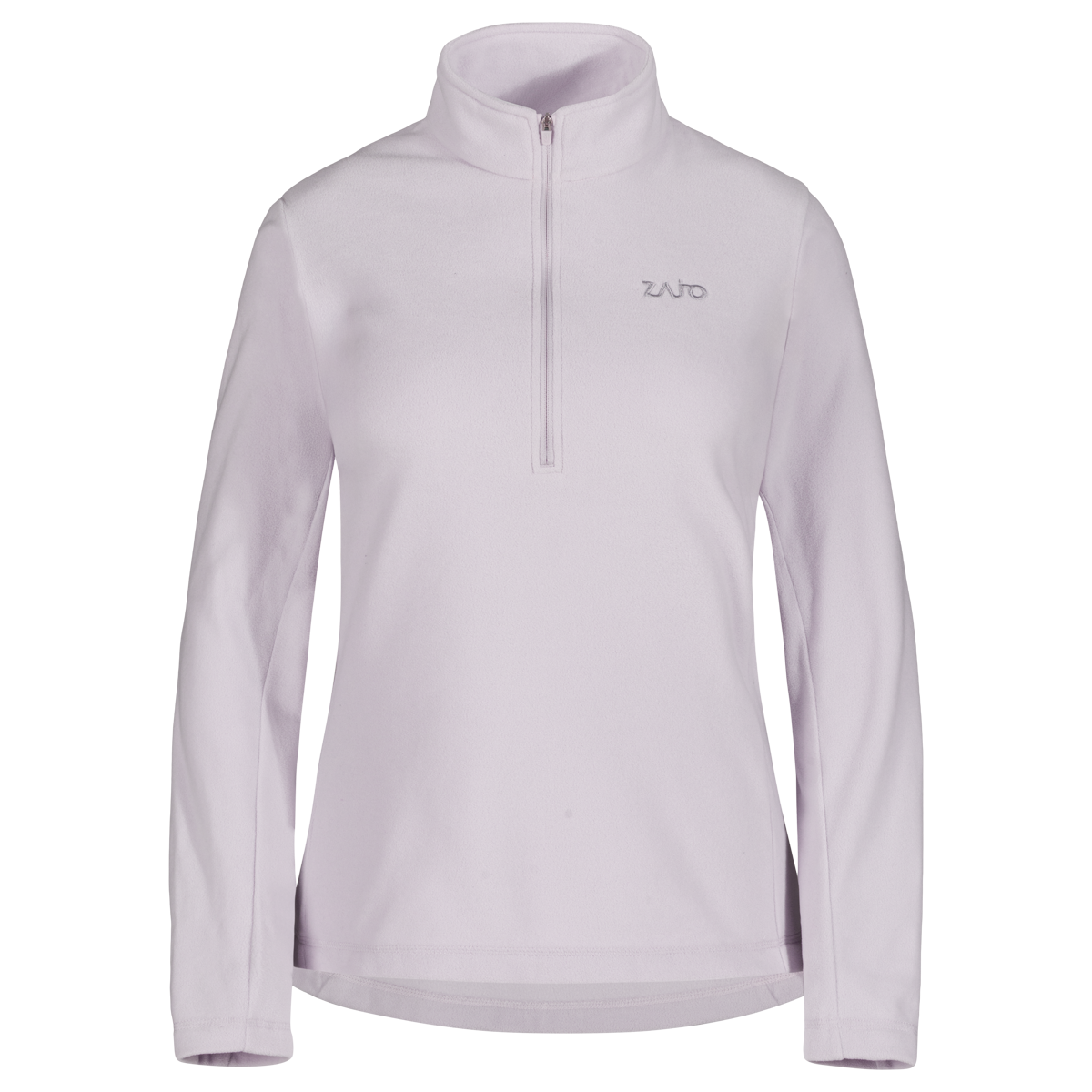 Auro Women's Fleece Zip Top in Lilac Ash