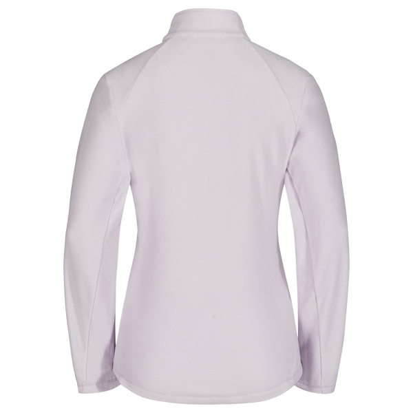 Auro Women's Fleece Zip Top in Lilac Ash