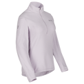 Auro Women's Fleece Zip Top in Lilac Ash