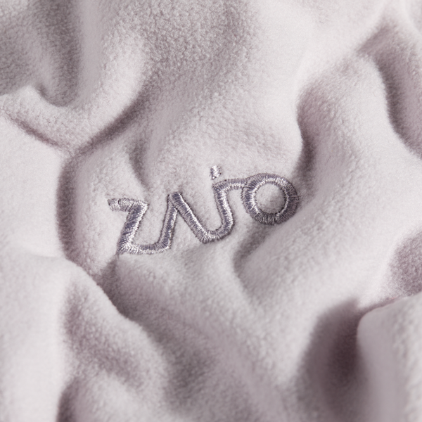 Auro Women's Fleece Zip Top in Lilac Ash