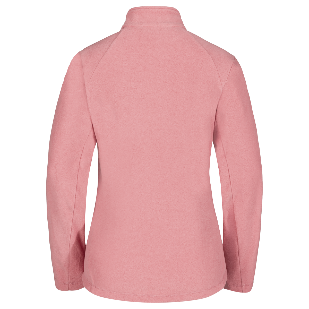 Auro Women's Fleece Zip Top in Tea Rose
