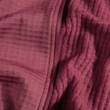Kovri Men's Merino Grid Jacket in Earth Red
