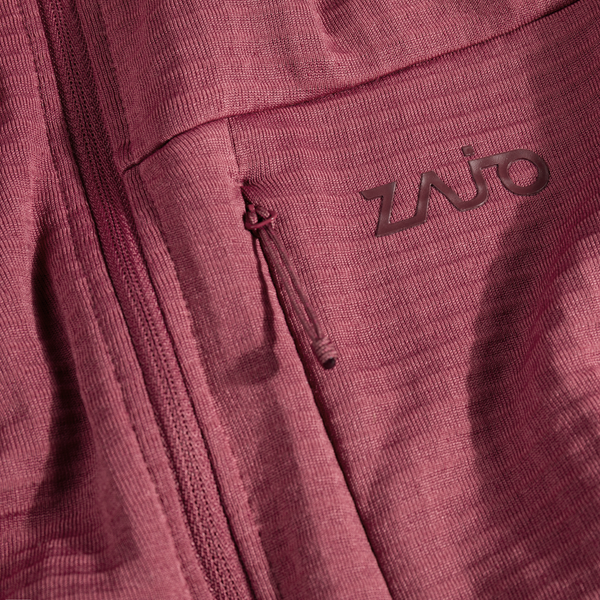 Kovri Men's Merino Grid Jacket in Earth Red