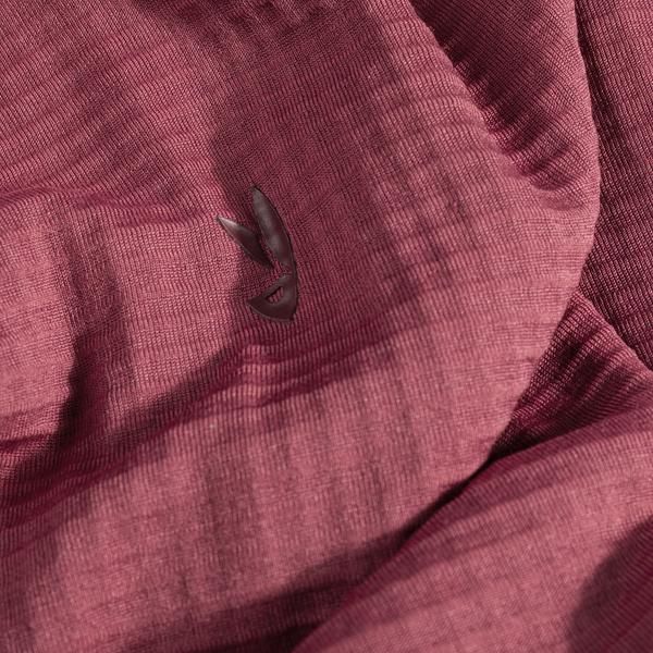 Kovri Men's Merino Grid Jacket in Earth Red