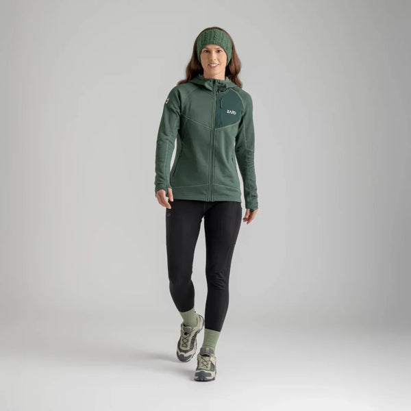 Amiko Fleecejacke mit Kapuze für Damen