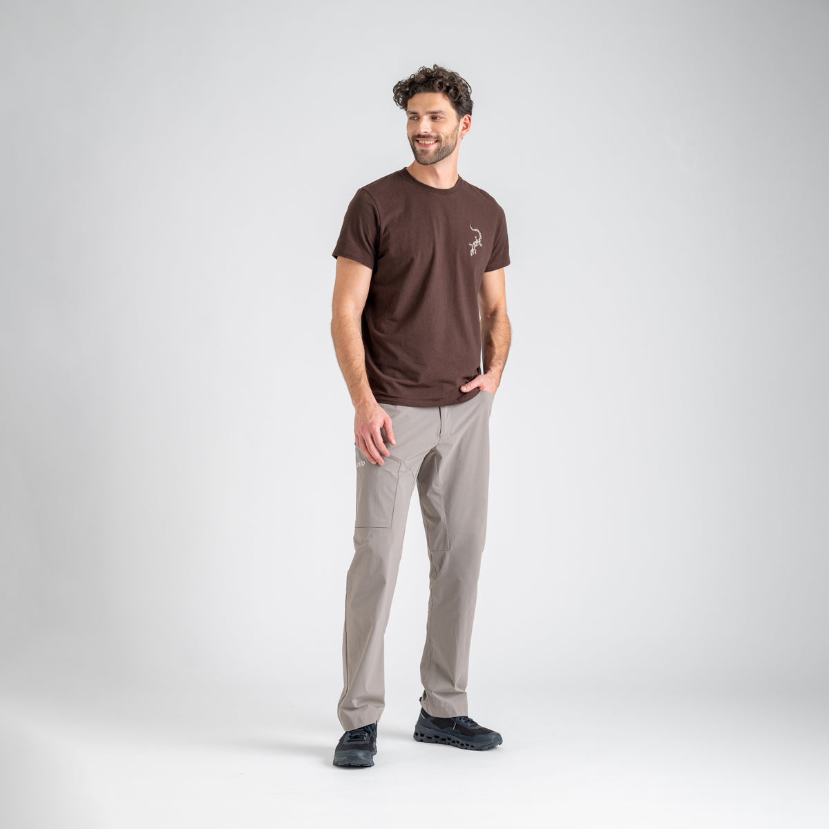 Arbo Men's Organic Cotton T-shirt in Navy Water