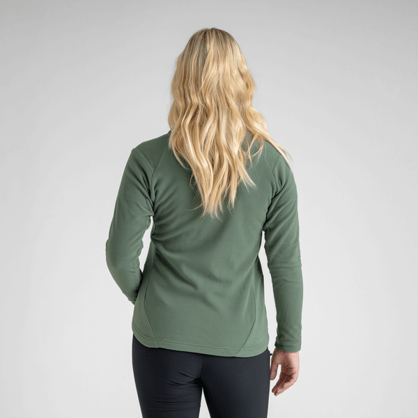 Auro Women's Fleece Zip Top in Lilac Ash