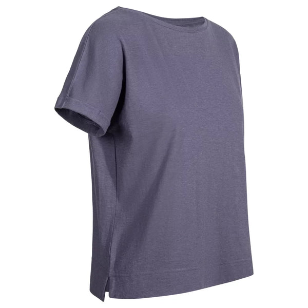 Kanabo Women's Hemp T-shirt - Beige back