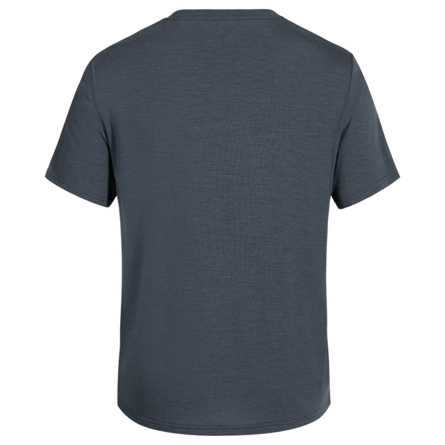 Kora Men's Merino T-shirt — Grey Navy