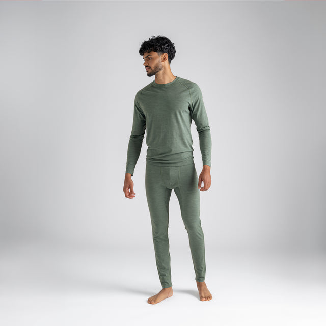 Senti Men's Merino Longsleeve — Dark Navy