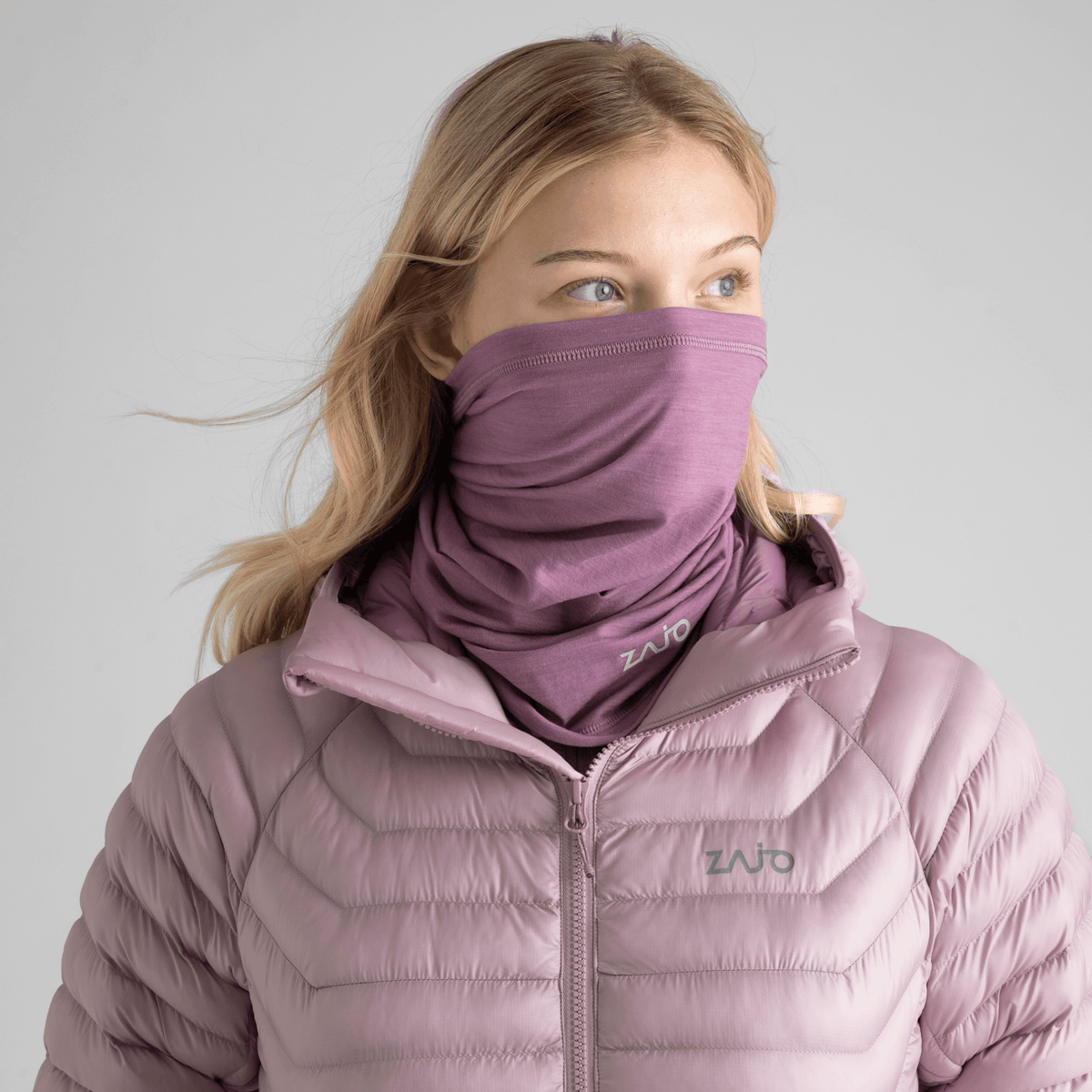 Senti Merino Neckwarmer — Lila Haze