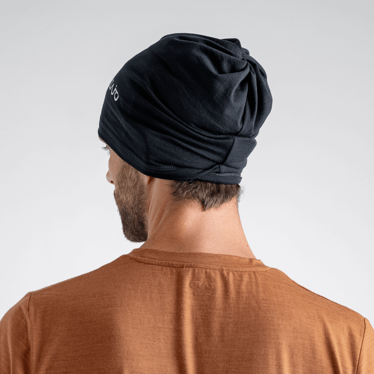 Senti Merino Neckwarmer — Black Olive